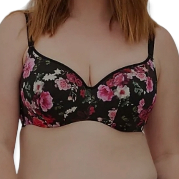 Torrid Curves Full Coverage Floral Bra - Picture 1 of 8